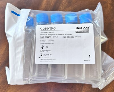Corning 354485 75cm² Rectangular Canted Neck Cell Culture Flask with Vented Cap