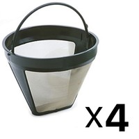 Norpro Permanent Reusable Cone Shape Coffee Filter Mesh Basket Gold (4-pack) on sale Norpro Permanent Reusable Cone Shape Coffee Filter Mesh Basket Gold (4-pack) on sale
