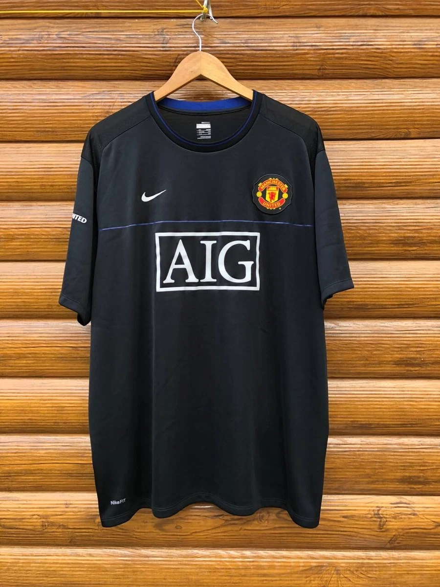 Men's adidas Black Manchester United Retro T-Shirt