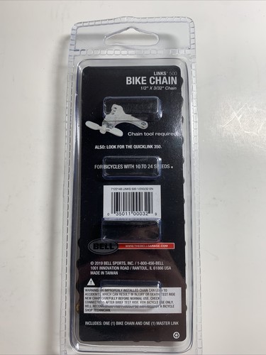 Bell Sports 10 to 24-Speed Bicycle Bicycle Chain 7122148 - 1 Each - Picture 2 of 6