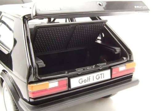 Volkswagen Golf I GTI Prima Serie Nero - 1:18 Welly NEX Die Cast W18039BK - Foto 8 di 9