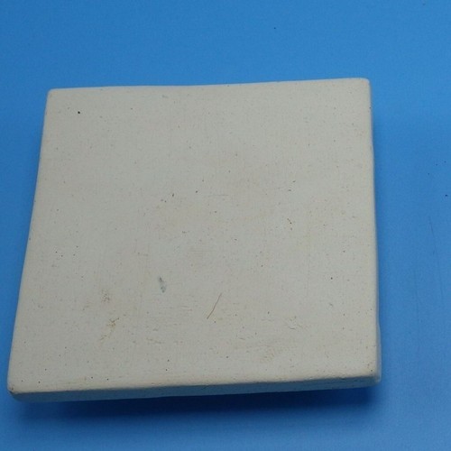 White Ceramic Wall Tile Organic Spiral Fossil Pattern Ocean Matte - 第 4/4 張圖片