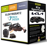 Elektrosatz 13-Pol Spezifisch FüR Kia Sportage 07.2018-09.2022 Neu Erich Jaeger