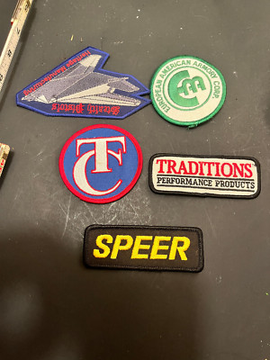 5 HUNTING PATCHES NEW Stealth TC Speer Traditions European American ...