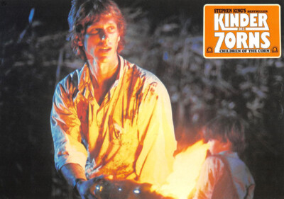 Kinder des Zorns ORIGINAL Aushangfoto Stephen King / Linda Hamilton / P. Horton