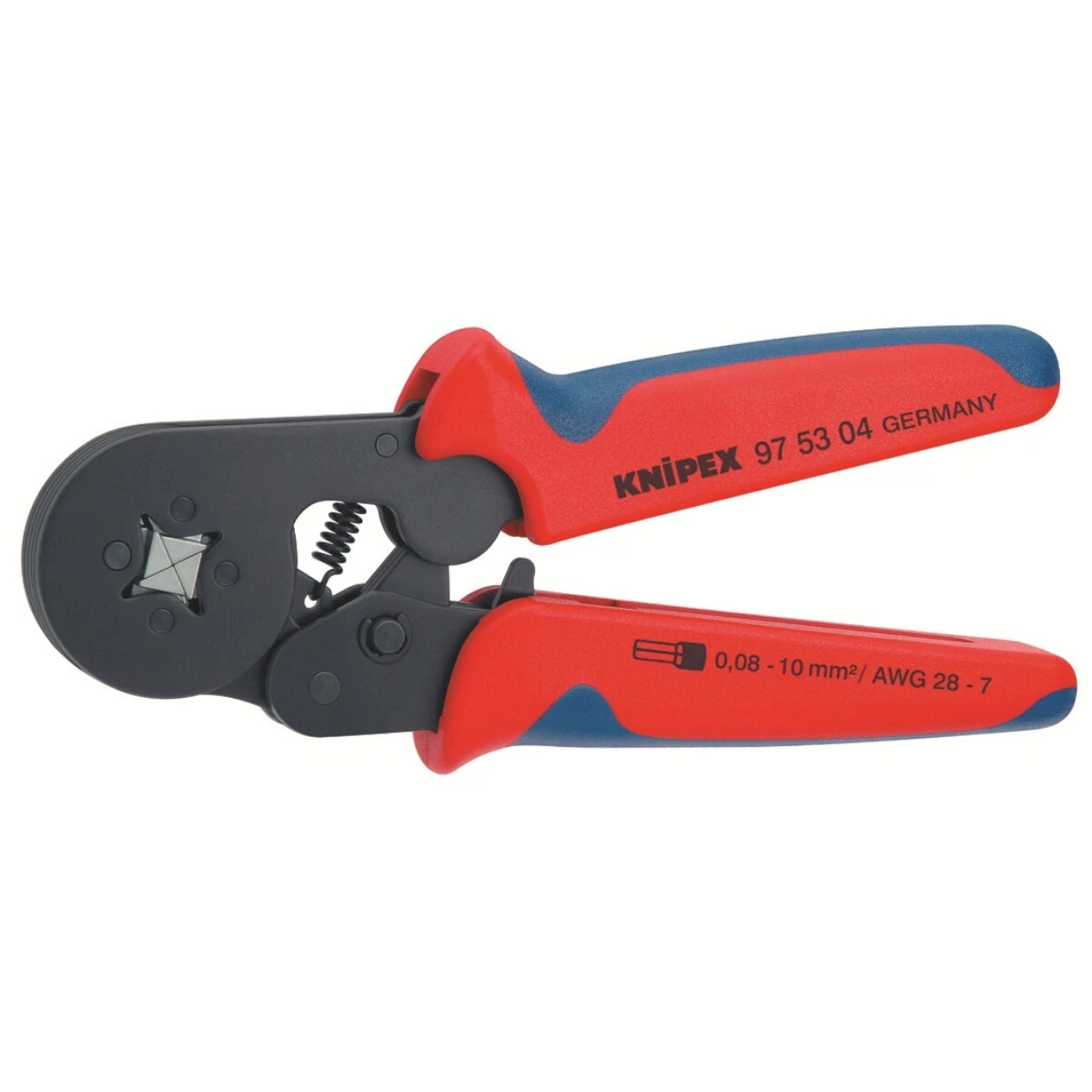 Knipex 975304 SELF ADJ.CRIMPING PLIERS FOR CABLE FERRULS XXX