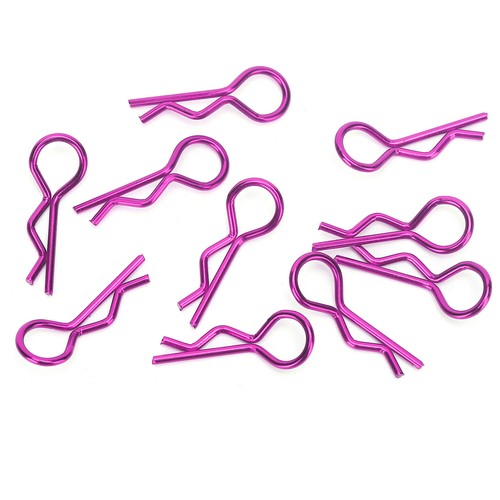 10Pcs RC Car Shell Clip RShape Metal Body Clips Pins For 1/5 1/6 1/8 1/10 R GDM - Picture 11 of 12