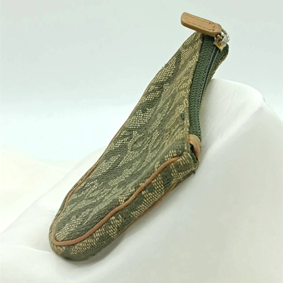 Christian Dior Coin Wallet  Trotter Saddle purse canvas TR0061 - Image 2 of 4