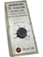 Electromatic S-SYSTEM, SA205-120 Timer, Delay On Operate **SALE**