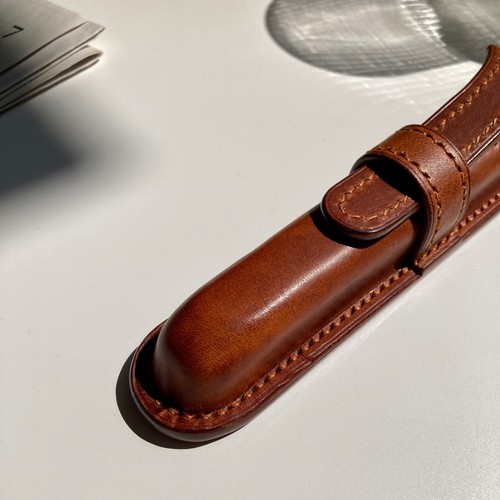Obra maestra estuche de cuero para 1 dispositivo de escritura pluma estilográfica estuche para Montblanc - Imagen 13 de 23