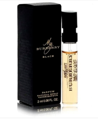 BURBERRY MY BURBERRY BLACK PARFUM for Women. Spray Sample 2 ml