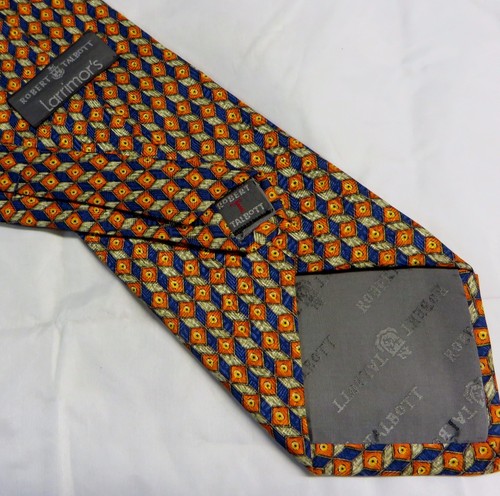 Robert Talbot Executive Hand sewn Silk Tie Necktie made in USA - Picture 3 of 3