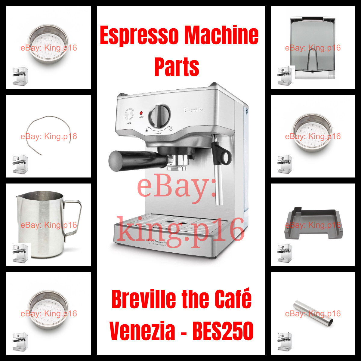 Genuine Breville Parts for the Café Venezia BES250 eBay