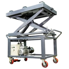 TECHTONGDA New Energy Vehicle Battery Lift Car Repair Lift 220V 2.2KW 6-8kg/cm²