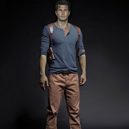 Uncharted 4: A Thief's End Nathan Drake Costume T-Shirt cosplay - Picture 3 of 6