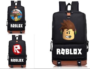 Roblox Face R Cosplay Cartoon Schoolbag Backpack Kids Mochila Travel - image is loading roblox face r cosplay cartoon schoolbag backpack kids