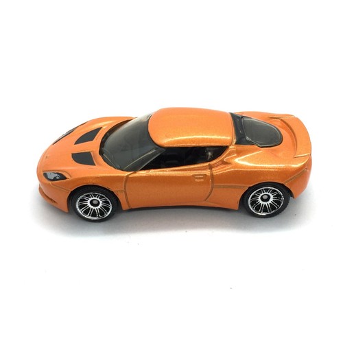 Matchbox 2008 '08 Lotus Evora Car Metal Flake Orange Die Cast 1/60 Loose MB750 - Picture 4 of 8