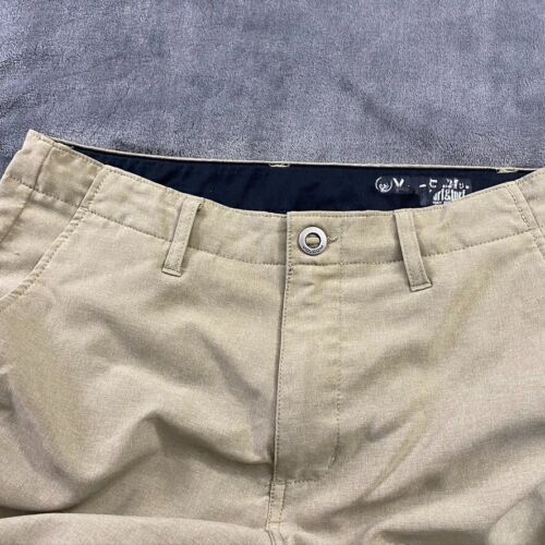 Volcom Shorts Mens 30 Surf And Turf 4Way Stretch Hybrid Board Casual Chino Beach - Picture 2 of 12