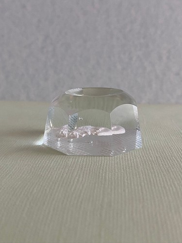 Pairpoint Briefbeschwerer Sulfid Büste mit ausgefallener 8+1 Facettierung Schraffur - Bild 5 von 14