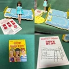 Barbie Furniture Skipper's Double Bunk Bed Ladder SKIPPER'n SKOOTER Vintage 1965