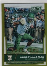 COREY COLEMAN 2016 SCORE JUMBO GOLD ZONE ROOKIE /99 RC CLEVELAND $1.99 ROOM