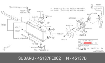 Original OE Kappe Baugruppe 45137FE002 für Subaru 45137-FE002