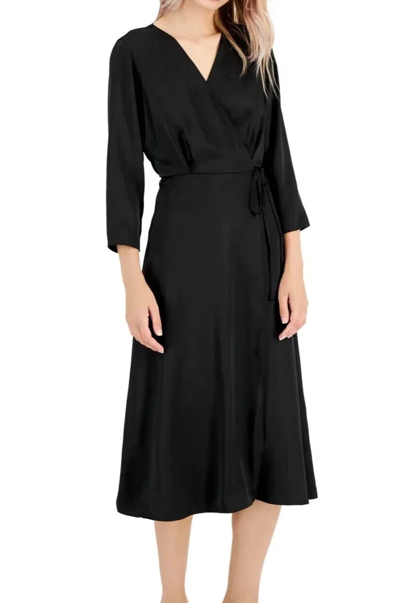 chiffon midi wedding guest dress Berylove Women Chiffon Mother of the Bride Dress with Appliques Navy Illusion Neck A Line Midi Wedding Guest Dress with Short Sleeves, Navy / US12