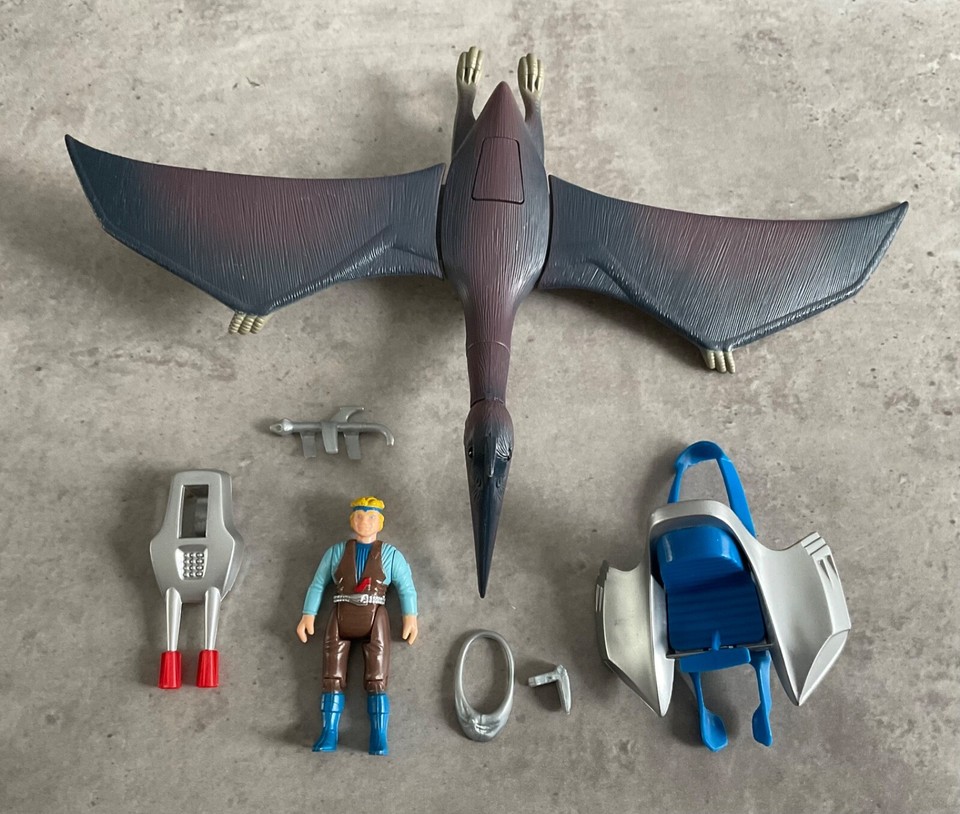 TYCO Dino Riders Quetzalcoatlus with Yungstar 1987 eBay