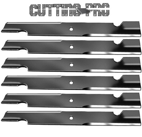 6-PACK HI-LIFT BLADES FOR 60" GRAVELY 8979651 TORO 108-1114 / 108-1123 / 1057718 - Picture 1 of 1