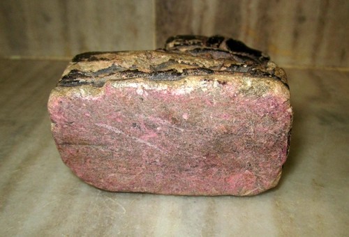 Antique Old Hand Crafted Black Stone Nandi Cow Statue Single Piece Two Statue - Picture 12 of 12