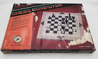 Vintage FIDELITY Electronic Chess Computer #6102 DESIGNER 2000 Franco Rocco  EUC