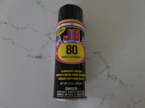 NEW! Justice Brothers JB80 Jb80 Penetrating Oil 13Oz Aerosol "TWICE AS GOOD"