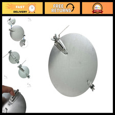 Amortisseur de volume de conduit galvanisé 8" - Contrôle de débit d'air réglable, accessoire CVC