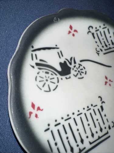 Vintage Wellsville China Restaurant Ware 5 1/2 Inch Appetizer Plate - Picture 6 of 6