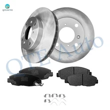 6 F 260 Brake Disc Rotors-D1578 8791 Ceramic Brake Pad To 1999-2002 Honda Accord