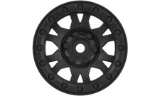 Pro-Line 2769-03 - Impulse 1.9" Plastic Internal Bead-Loc Crawler Wheels, Black