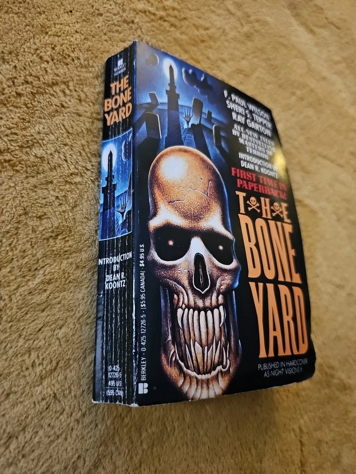 The Bone Yard Horror Stories From F. Paul Wilson More Vintage 80s Paperback 1991 - Image 4 of 4