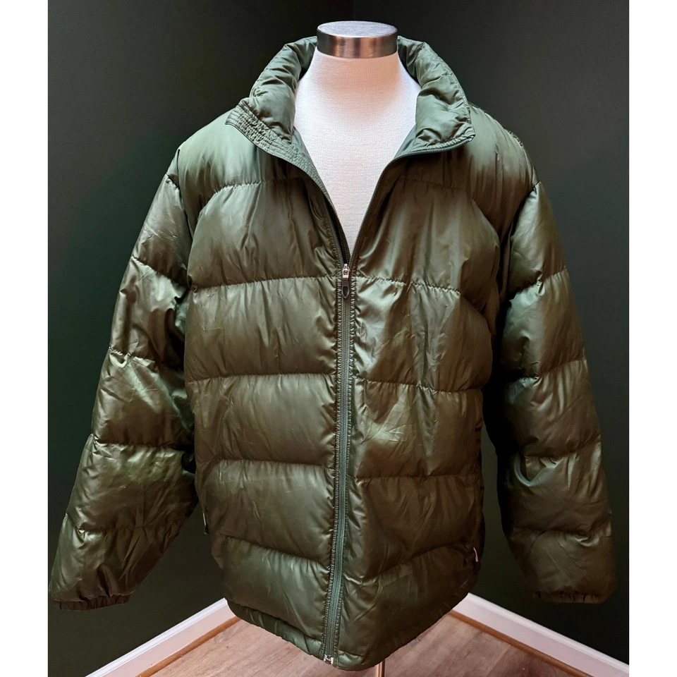 Chaqueta acolchada aislante Eastern Mountain Sports verde oliva XXL para hombre Foto 4 de 4