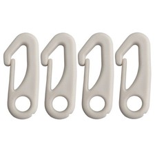 4 PCS Flag Pole Clip Snap Hooks Nylon Flagpole Attachment Hardware - to Attac...