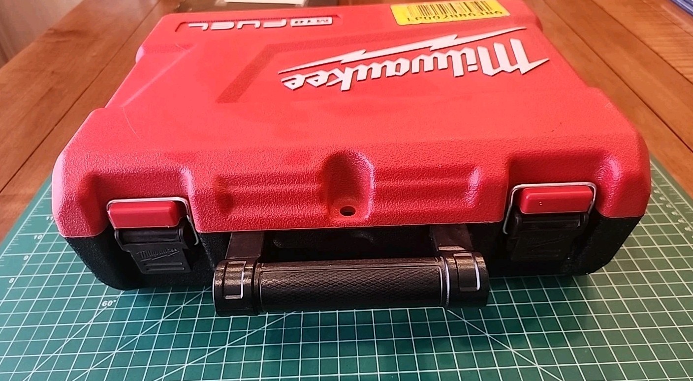 Milwaukee Hard CASE ONLY M18 Fuel ¼" Hex Driver Impact Driver Kit # 2853-22 ~ !