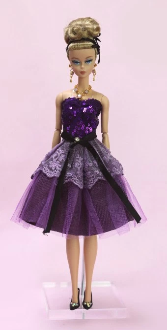 Tenue de poupée 1/6 Silkstone Barbie Poppy Parker Fashion Royalty (robe +... - Photo 1/1