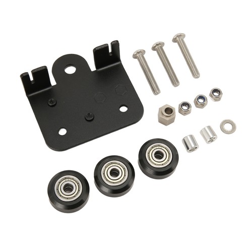 3D Extruder Back Support Plate With Pulley Extruding Backplate For Ender 3 3s FY - Afbeelding 2 van 24