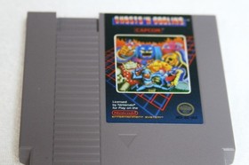 Ghosts & Goblins Nintendo NES System Cartridge, Manual & Sleeve Authentic Tested