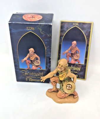Fontanini Roman In Box 5'' Ezra 52554 Nativity Figurine Italy complete