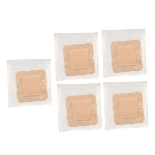 5pcs Bordered Gel Patch selbstklebend fördern Heilung Druck wunde Pads - Bild 15 von 23