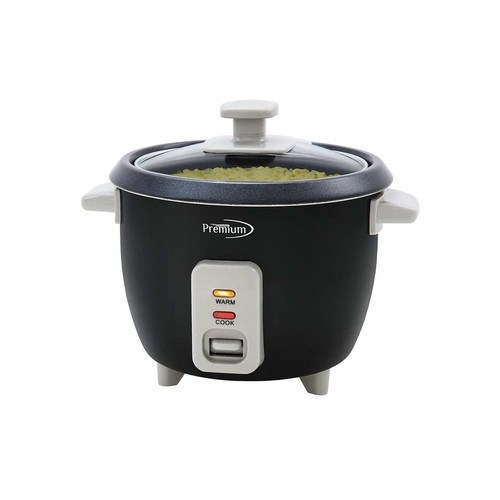 Rice Cooker and Rice Steamer Non-Stick Cooking Pot 6-Cup for All Types of Rice - Picture 2 of 6