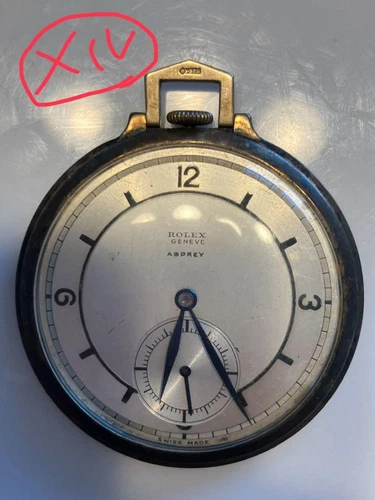 ROLEX GENEVE Manual Winding Pocket Watch Vintage