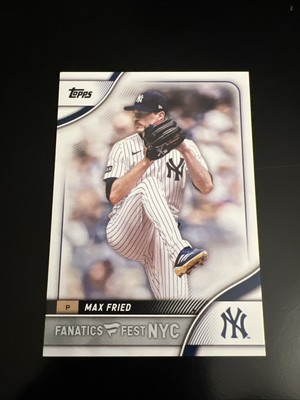 2025 Topps Baseball Max Fried Fanatics Fest NYC Exclusive Yankees Base #5
