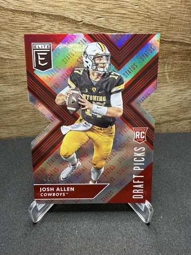 2018 Donruss Elite Josh Allen Draft Picks Die Cut /49 BILLS MVP Rookie RC #103