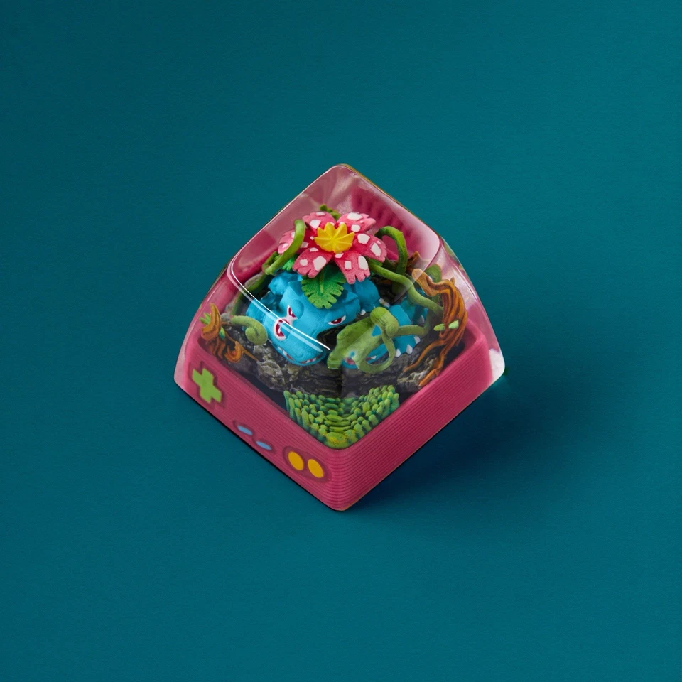 S-craft Pokemon BULBASAUR, VENUSAUR, And Dreamy BULBASAUR Artist Keycap - Image 4 of 4